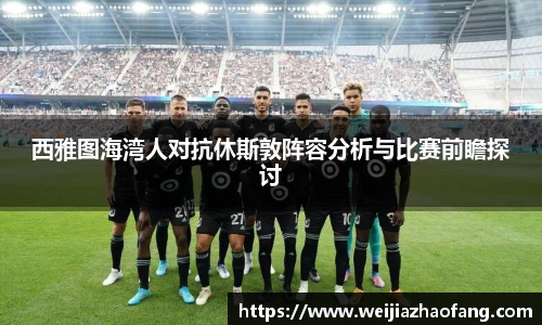 西雅图海湾人对抗休斯敦阵容分析与比赛前瞻探讨